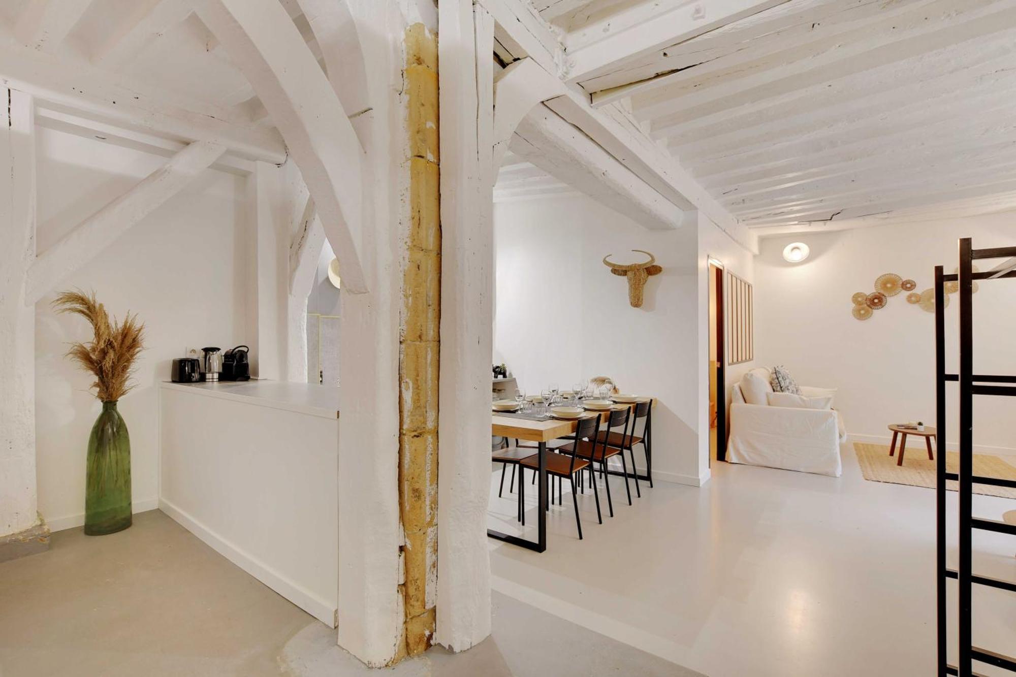 Magnificent -2br-4p- Le Marais Apartment Paris